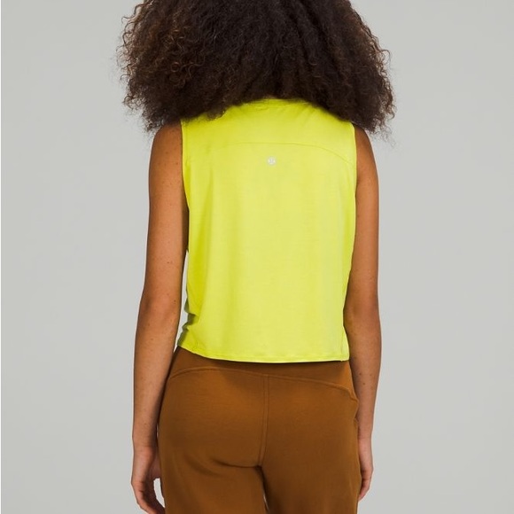 ❤️ Lululemon Action Always Tank Size 6 YLSR NWT - Picture 3 of 9